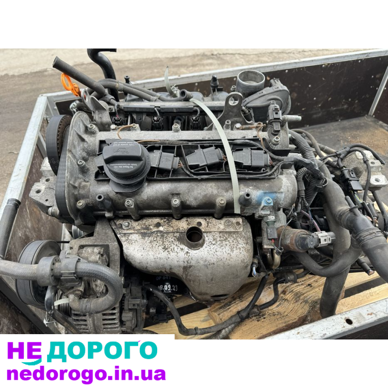 Двигун VW Golf 4 1.4 16v 2002 1.4 л бензин, Шкода Fabia 177 тис. км 1.4 л бензин.