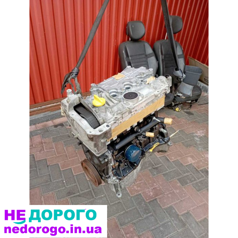 Двигун K4M 782 1.6 16V для RENAULT SCENIC 2 (03-09) 1.6 л паливо бензин.