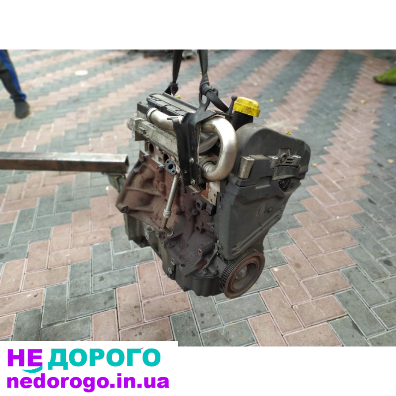 Двигун K9K 1.5 dci Renault Dacia, Euro 4, стартер спереду, українська мова, 2008 рік, дизель, 1.5 л.