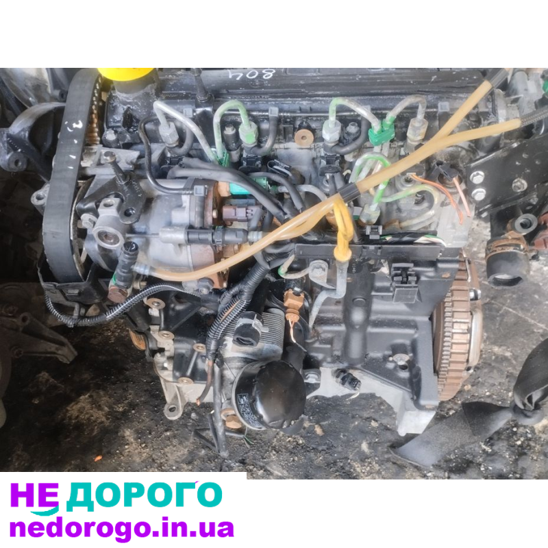 Двигун K9K, Renault Kangoo, 2003, 1.5dci, дизель, Euro3.