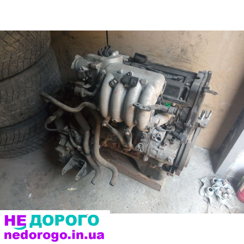 Двигун Hyundai Accent 2008 1.4, КПП МЕХ Kia Rio, бензин, 1.4 л.