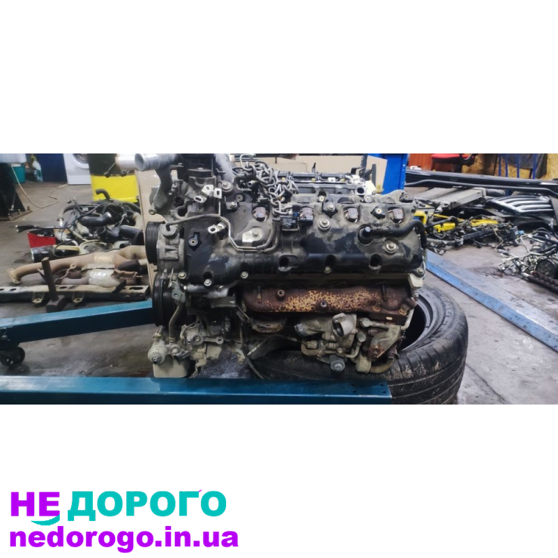 Двигун Toyota 1VD-FTV для Land Cruiser 200, 2012, 4.5 л, дизель, 128 тис. км.