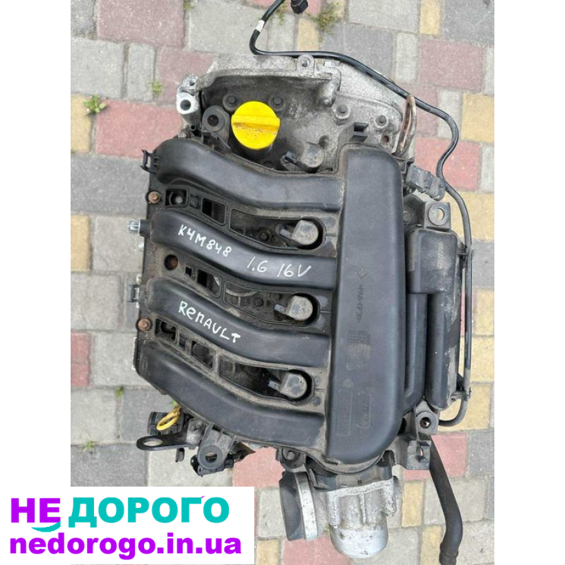Двигун Renault Megane 3 1.6 16V K4M P848, комплектний, в наявності.