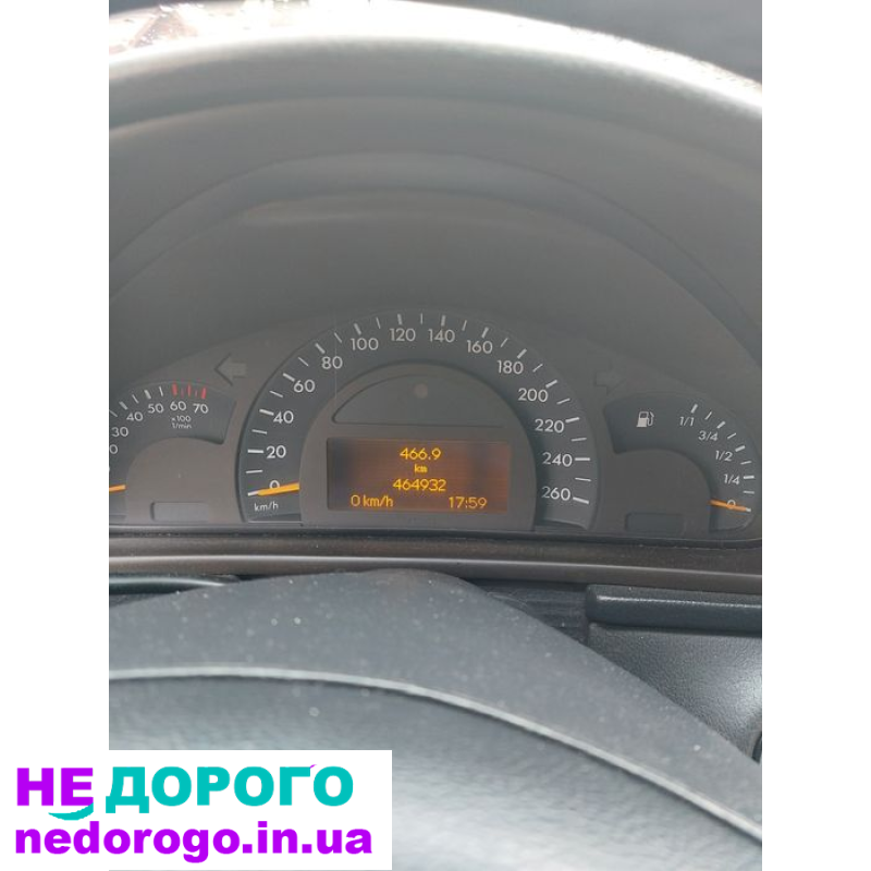 Двигун Mercedes M112 2.6 бензин для W203, 2000 рік, об'єм 2.6 л.