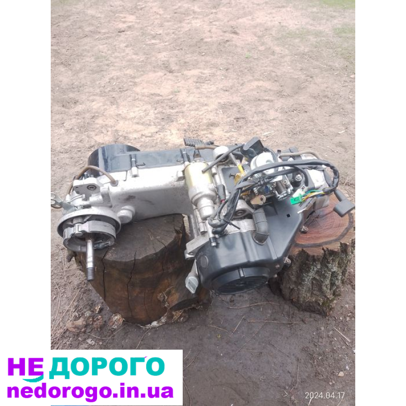 Двигун МЛ 125 Джог, випущений в Україні, 125 см³, бензин.