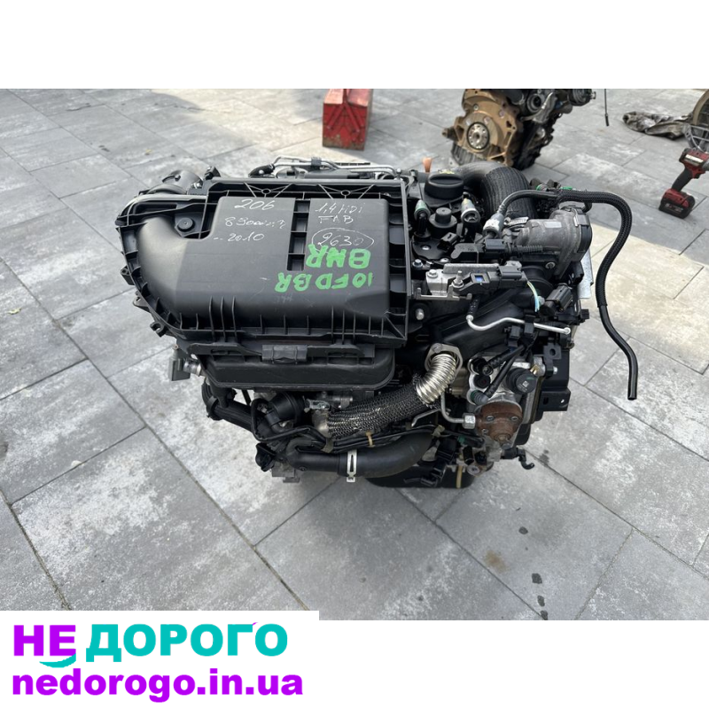 Двигун Peugeot 206 Citroen C3 1.4 HDI, 2004, 1.4 л, дизель.