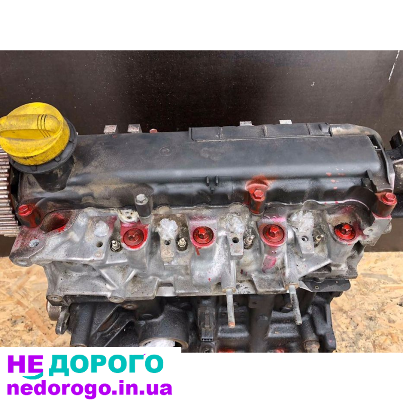 Двигун мотор 1.5 Рено K9K 722, Кліо, Меган, Кенго, Сценік, Канго, євро 3, укр., 2000-і, дизель.