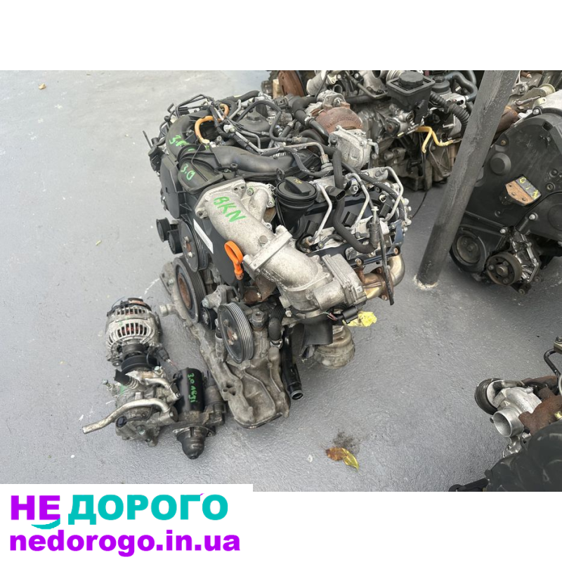 Двигун Audi A4 B7 BKN 3.0 TDI 2004 3.0 л Дизель.