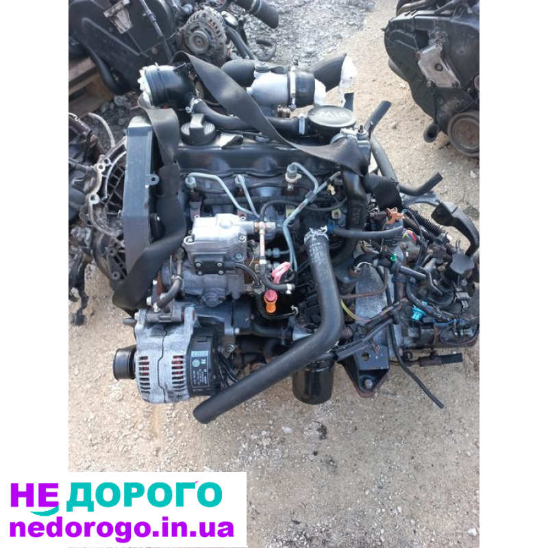 Двигун Audi Sharan 1.9 110км AFN 1Z AAZ 1, 1995, дизель.