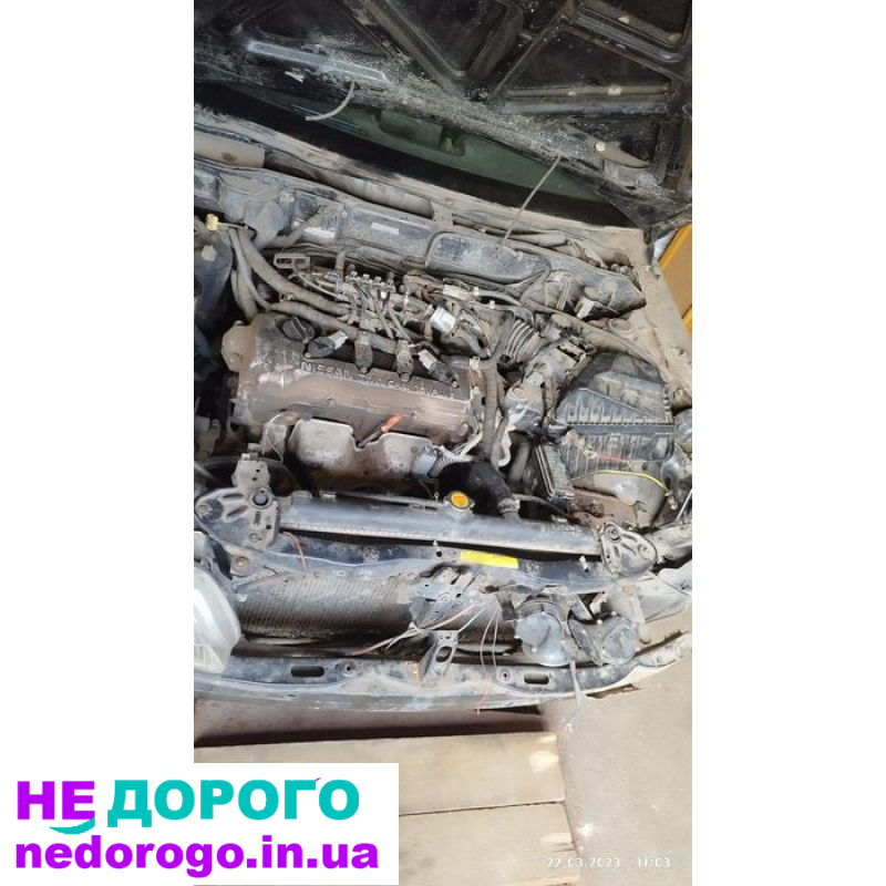 Двигун Bluebird Sanny Tiida Almera n16 QG15 1.5і, 2005, 1.5 л, бензин.