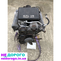 Двигун мотор Jeep Grand Cherokee WJ 4.7 V8, 2001 рік, бензин, об'єм 4.7 л.