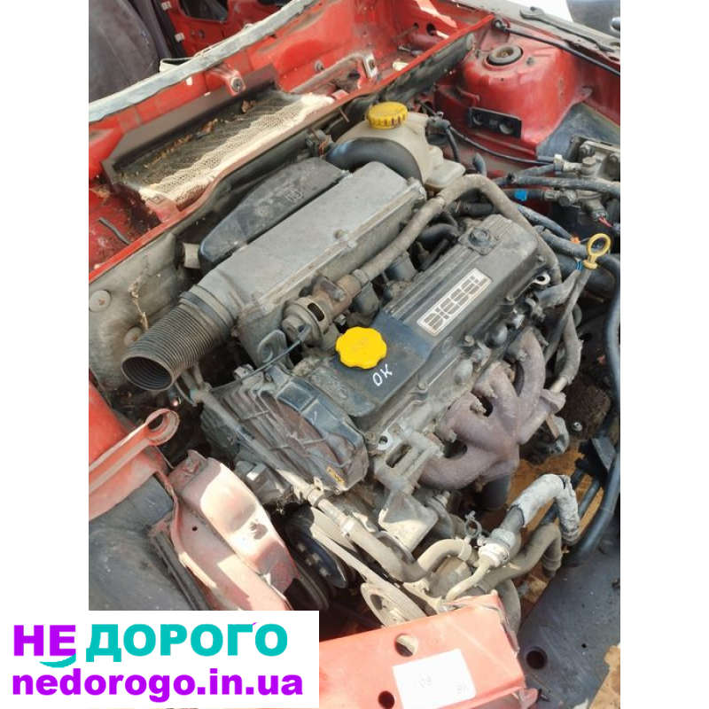Двигун Opel Combo Corsa Kadett Astra Vectra 1.7 D, 1990-1998, дизель, 1.7 л.