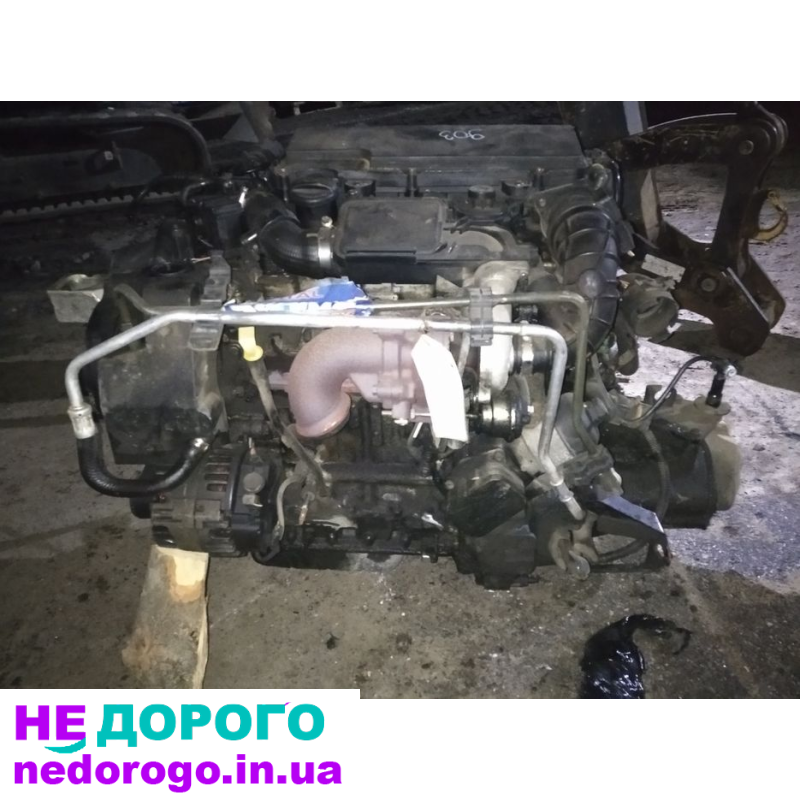 Двигун Ford Fusion 1.4 Tdci Mazda 2 Fiesta F6JA 68KM, 2002, 1.4 л, дизель.