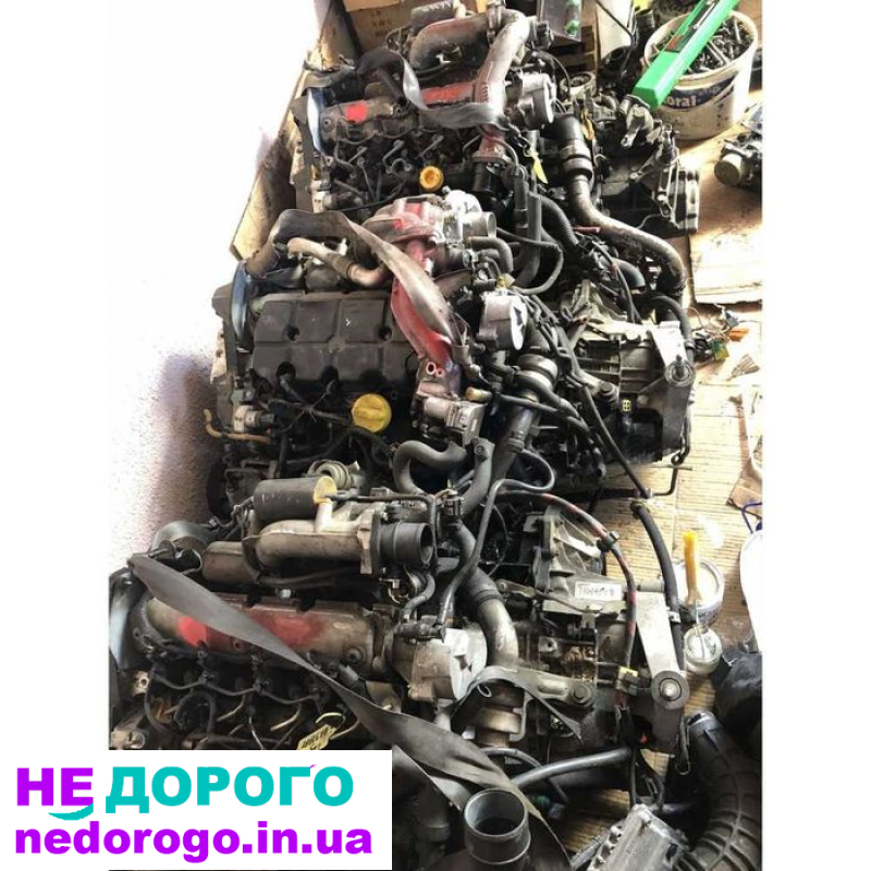 Двигун K9K, 1.5 л, дизель, Renault Megane, 2012. ГБЦ K4M, 1.6 л, бензин, Renault Clio, 2008. Блок F9Q, 1.9 л, дизель, Renault Scenic, 2010.