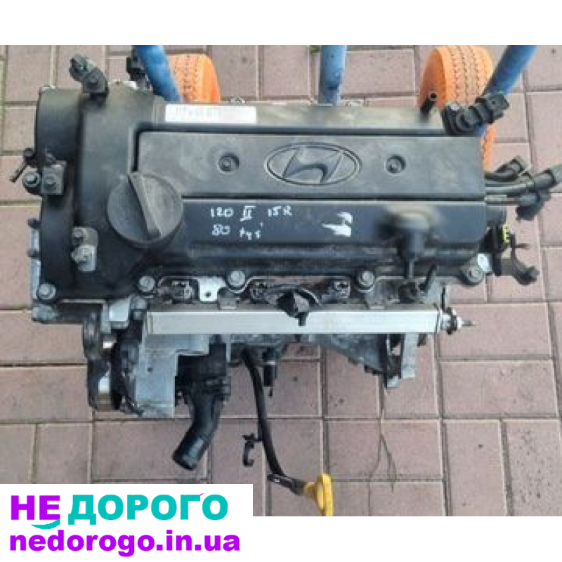 Двигун Мотор Kia Hyundai G4LA 1,2 бензин i-20 Picanto i-10 Accent Rio 2010 1,2 л.