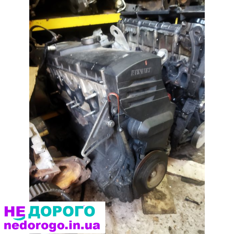 Двигун Renault K7M 1.6 8V для Megane I, Scenic I, 1996 р., бензин.