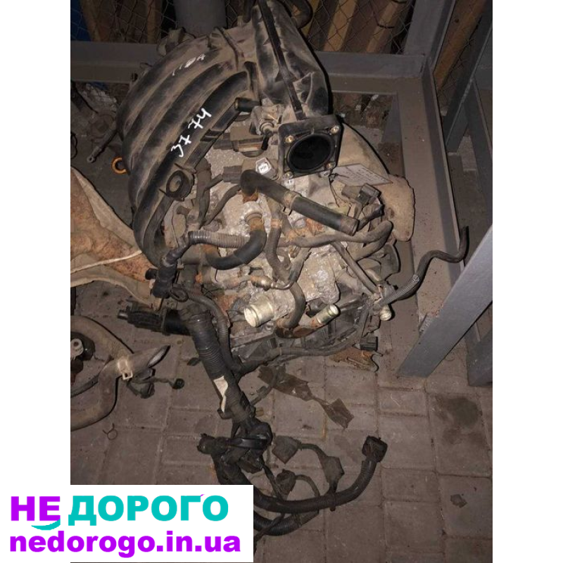 Двигун Nissan HR16DE для Tiida 1.6 07-13, об'єм 1.6 л, бензин.