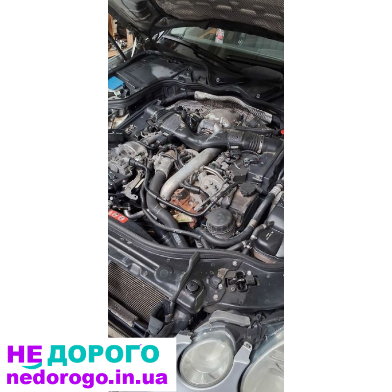 Двигун ом642 V6 3.0, 240тис. км, Mercedes-Benz, 2005, дизель. W211, W221, Sprinter, W164, Vito.