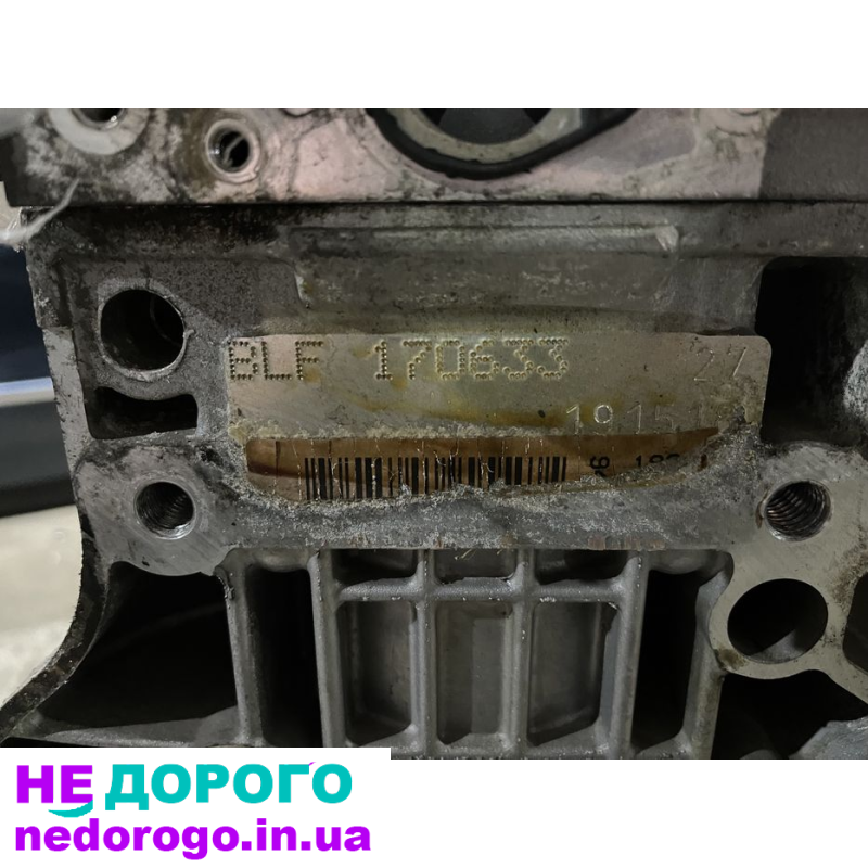 Двигун BLF 1.6 FSI для Passat B6, Skoda A5, бензин, виробництво Україна.