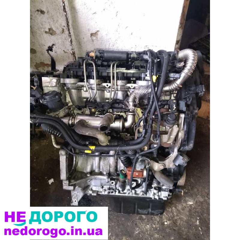 Двигун Peugeot 1.6 HDI PSA9HZ. 10DB60, 2010 рік, дизель, об'єм 1.6 л.