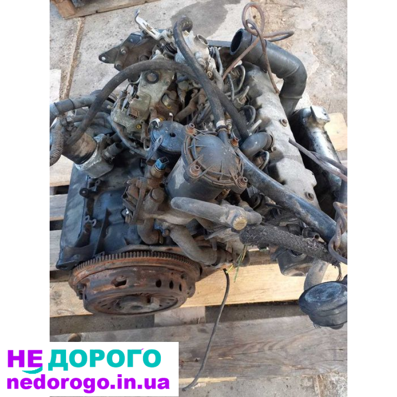 Двигун Peugeot 307, б/у, 1.9 дизель, українська версія, 2005 рік, об'єм 1.9 л, паливо - дизель.