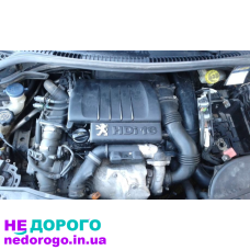 Двигун PSA 9NZ 1.6 HDI для Citroen Peugeot 2004-2011, дизель, 1.6 л.