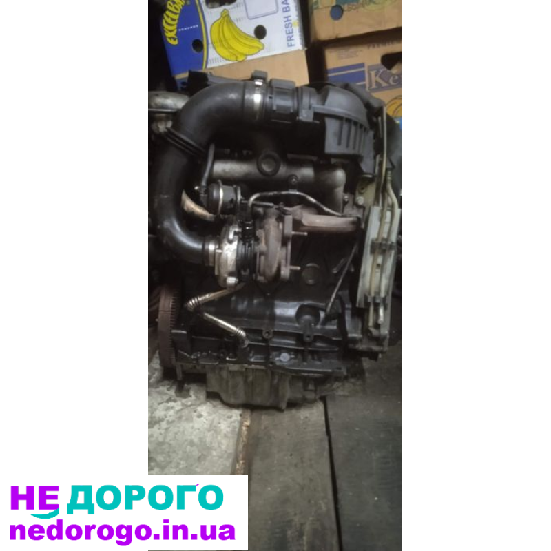 Двигун RENAULT 1.9DTI F9Q 2001 1.9л дизель.