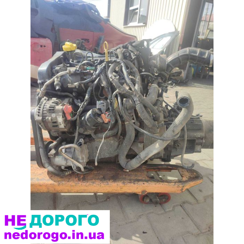 Двигун Renault K9K 1.5dci, встановлений на Qashqai, випущений в Україні.