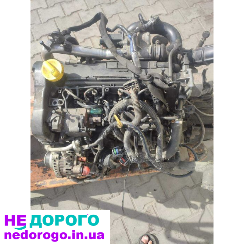 Двигун Renault K9K 1.5dci, встановлений на Qashqai, випущений в Україні.