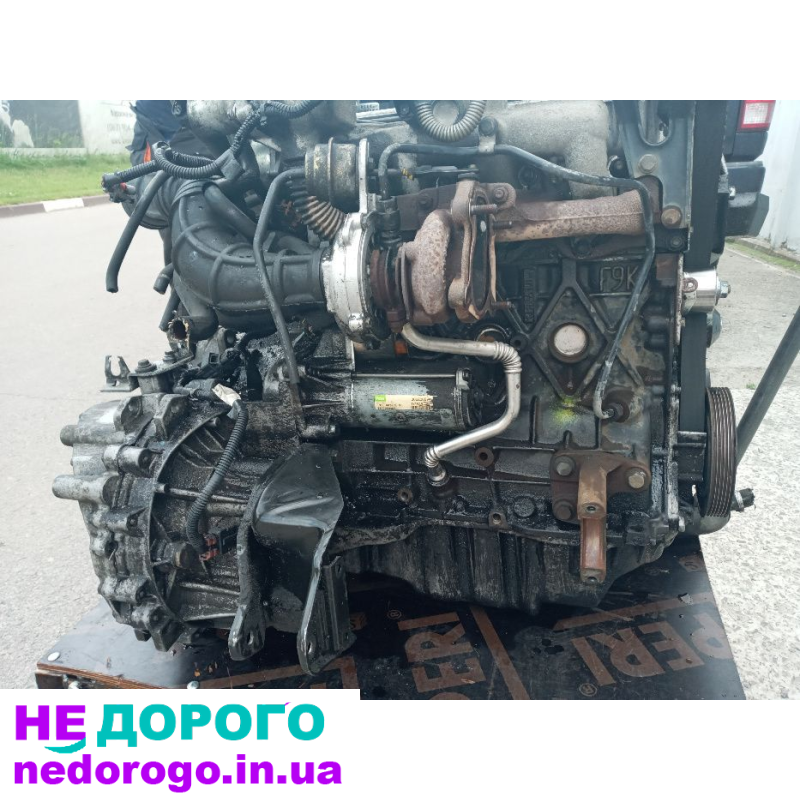 Двигун Renault Trafic 1.9 dci F9K/F9A, Laguna, Vivaro, Opel, 2001-2009, 1.9 л, дизель.