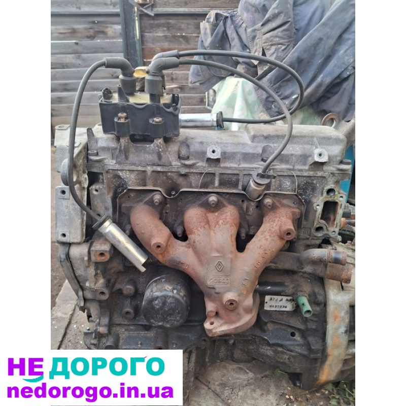 Двигун Рено Е7J 1.4 з мкпп, випущений в Україні: Е7J, 1.4, 1998, бензин.