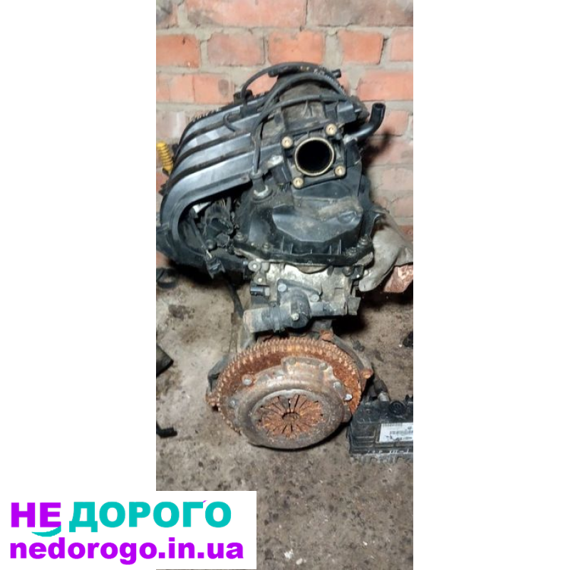 Двигун D4F для Renault Logan 1.2, випущений в Dasia Logan, 1.2 л, бензин.