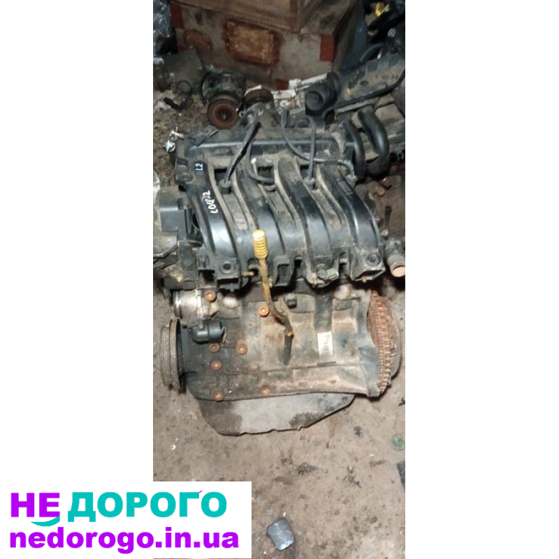 Двигун D4F для Renault Logan 1.2, випущений в Dasia Logan, 1.2 л, бензин.