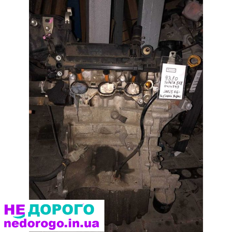 Двигун TOYOTA 1KRFE для YARIS 06-14, 1.0 л, бензин.