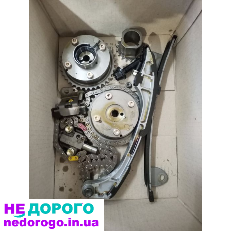 Блок циліндрів 2AR-FE, 2008, 2.5л бензин: головка, колінчастий вал, поршні, шатуни, масляний насос, система охолодження.