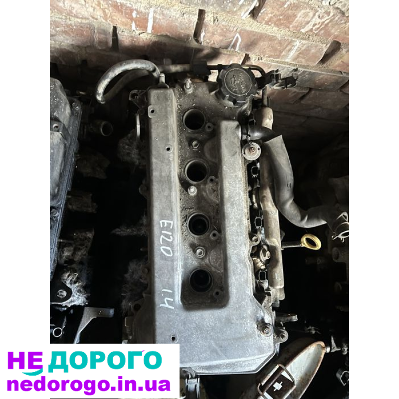 Двигун Toyota Corolla E120 1.4 2002 1.4 л бензин.