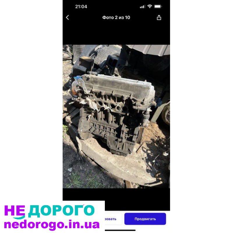 Двигун Toyota Corolla Verso 1.4 16V 2000-2006 4ZZ-FE, бензин, 1.4 л.