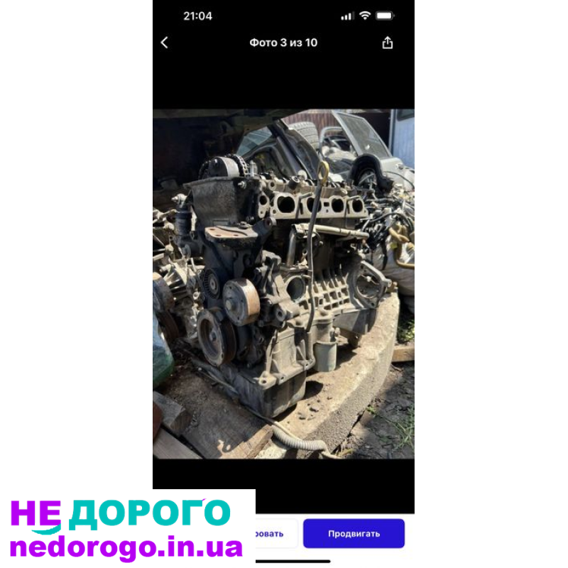 Двигун Toyota Corolla Verso 1.4 16V 2000-2006 4ZZ-FE, бензин, 1.4 л.