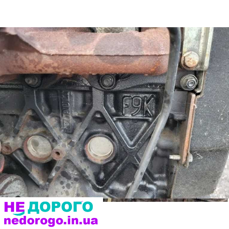 Двигун Renault F9Q 1.9 для Трафік/Примастар/Vivaro, 2001, 1.9 л, дизель.