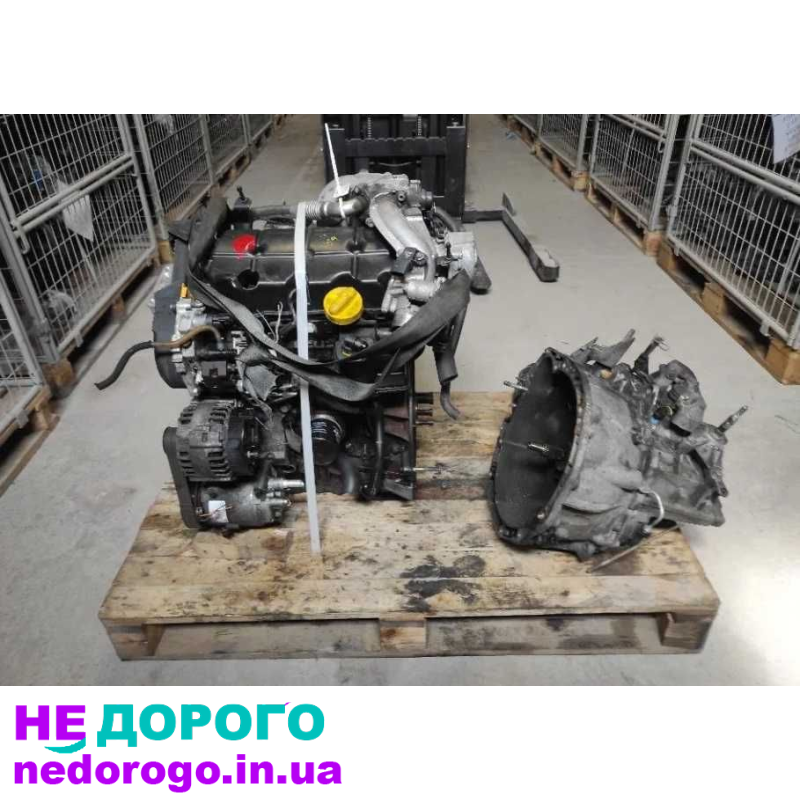 Двигун Renault F9Q 1.9 для Трафік/Примастар/Vivaro, 2001 рік, дизель, об'єм 1.9 л.