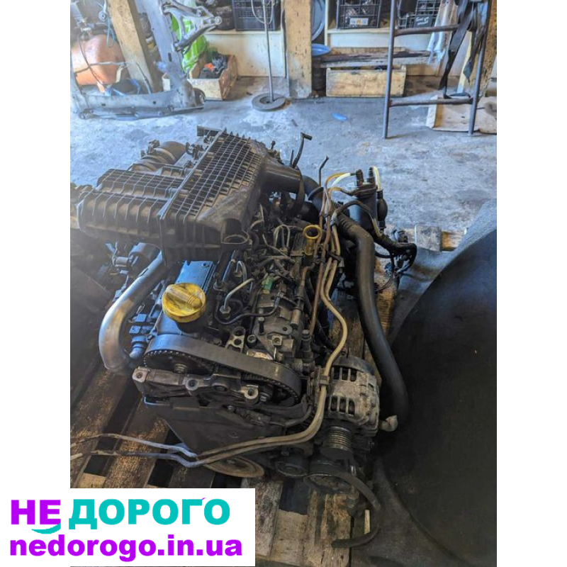 Двигун в сборі 1,5 dci Рено Кенго, Сценик, Меган, 2015 р., дизель.
