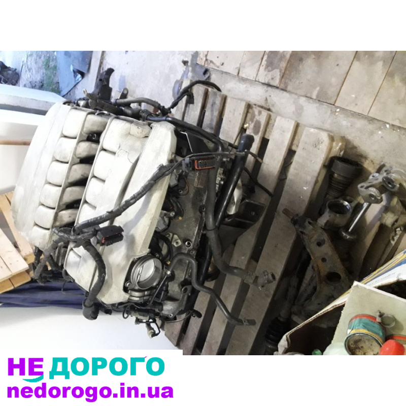 Двигун VW Audi W12 AGZ 2001, 6.0 л бензин.