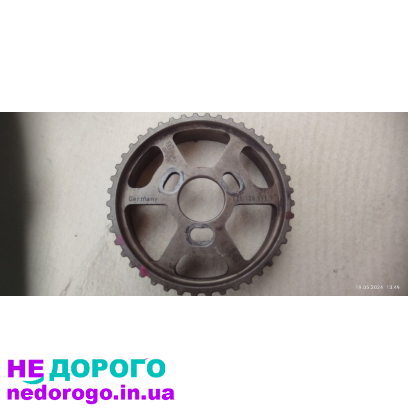 Насос шкив патрубок для двигуна VW T4, 2.5 л, дизель, 1990 р.