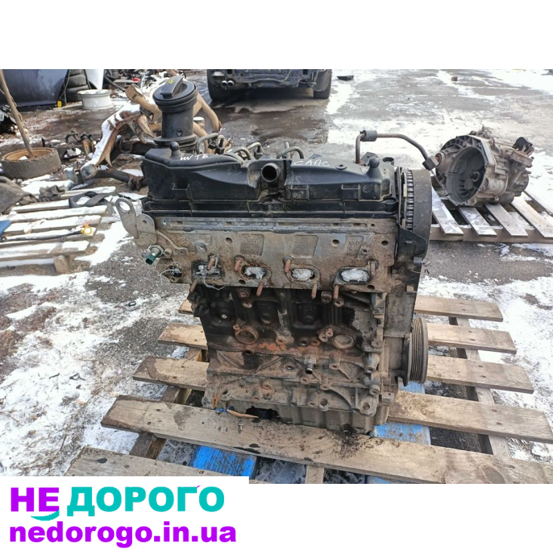Двигун VW T6 2.0 TDI CAAC, 2015 рік, дизель, об'єм 2.0 л.