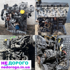 Двигун Renault Nissan K9K 1.5 dci Euro 3,4,5, 2005, 1.5 л дизель. Opel F9Q 1.9 dci Euro 3,4,5, 2007, 1.9 л дизель. Renault M9R 2.0 dci Euro 3,4,5, 2010, 2.0 л дизель.