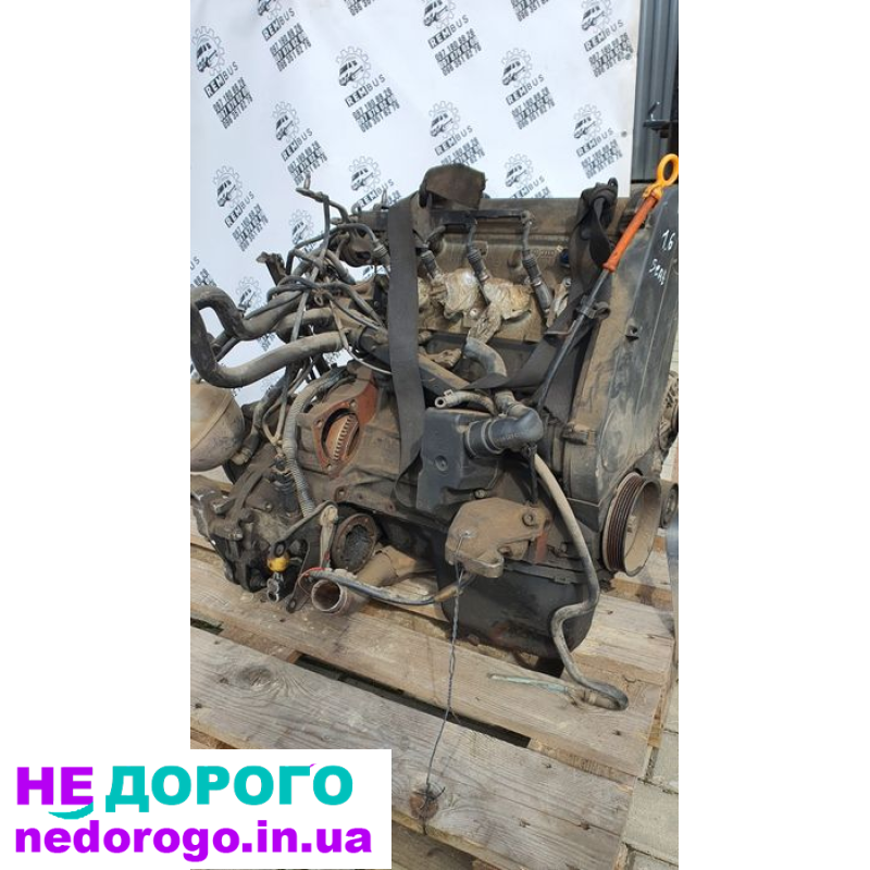 Двигун ALM 1.6 бензин для Seat Skoda, випущений в Україні.