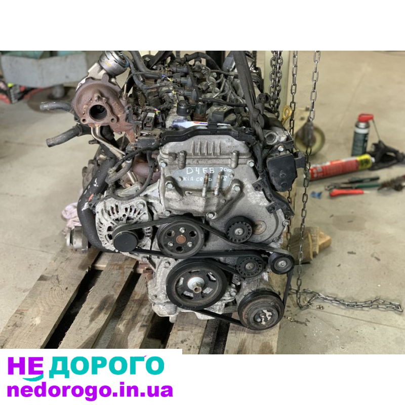 Двигун 1.6 CRDi D4FB для Kia Ceed, Soul, Hyundai i30, випущений в Україні. Дизельний двигун з об'ємом 1.6 літра.