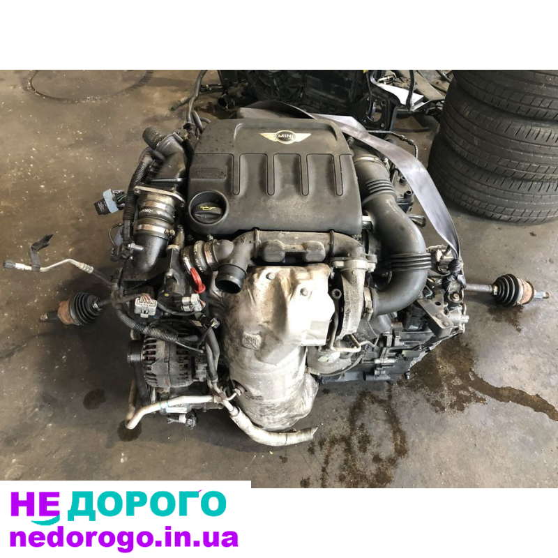 Двигун 1.6 дизель Mini Cooper R56 2007 1560 см3 паливо дизель турбіна форсунки.