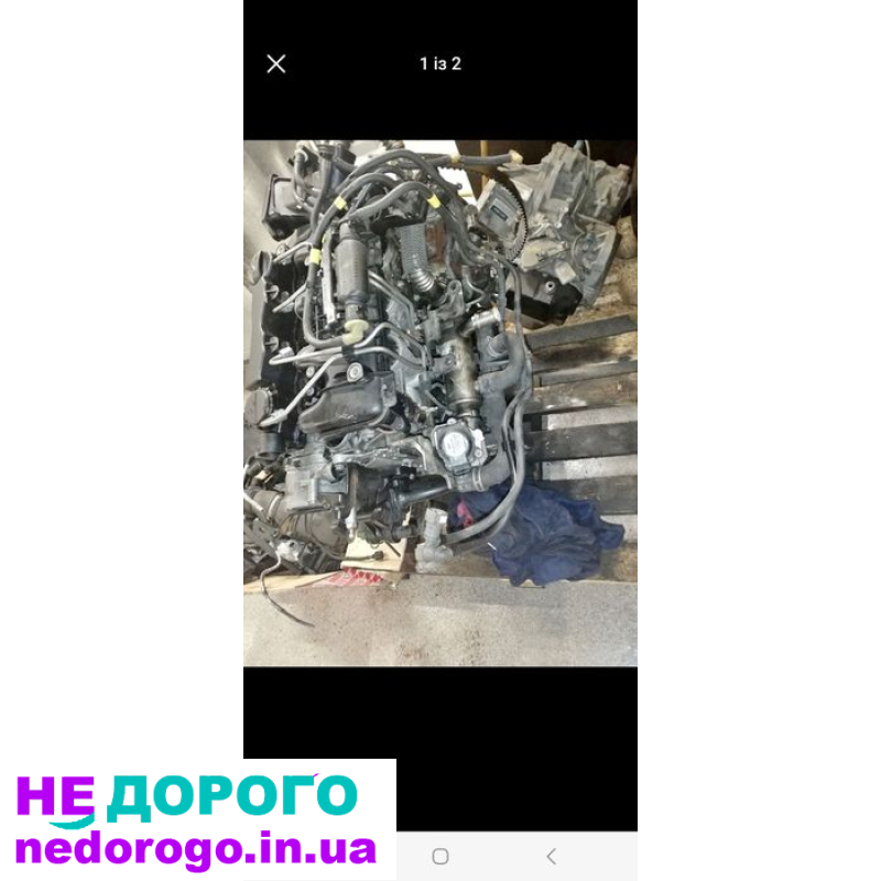 Двигун Peugeot 1.6 HDI 9HZ для 307, 308, 407, 3008, Partner та Citroen Berlingo. Об'єм 1.6 л, дизель.