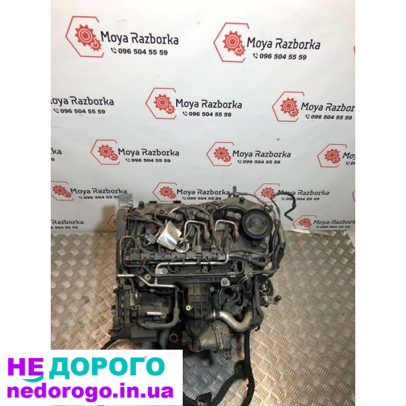 Двигун 1.6 TDI (CAY) Volkswagen Caddy Passat B6 Golf 6 Skoda Octavia A5 Fabia, 2009-2014, дизель.